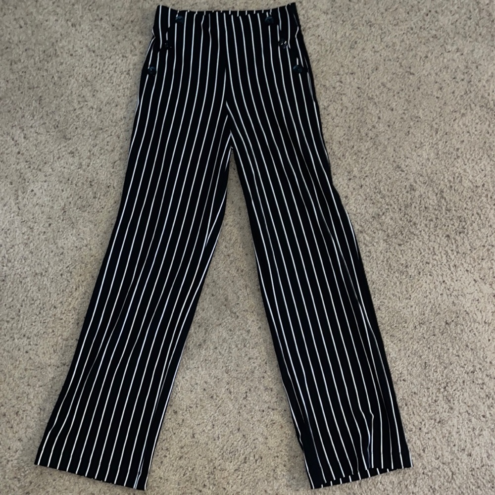 Pinstripe pants